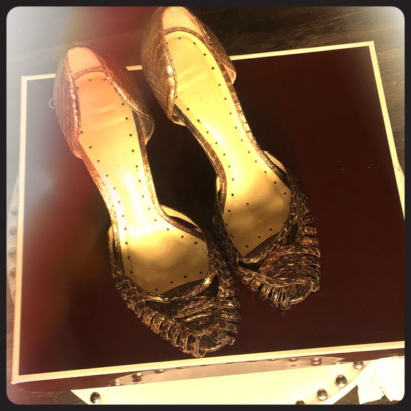 COPY - 🤎BeBe ✨ 🤎Brown leather heels!! - Picture 2 of 5